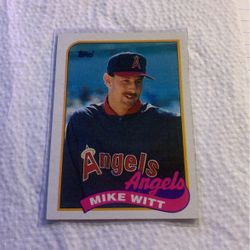 Baseball card Mike Witt                                                       3