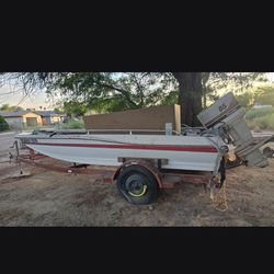 Boat With Trailer 