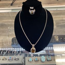 Necklace And Ring Set