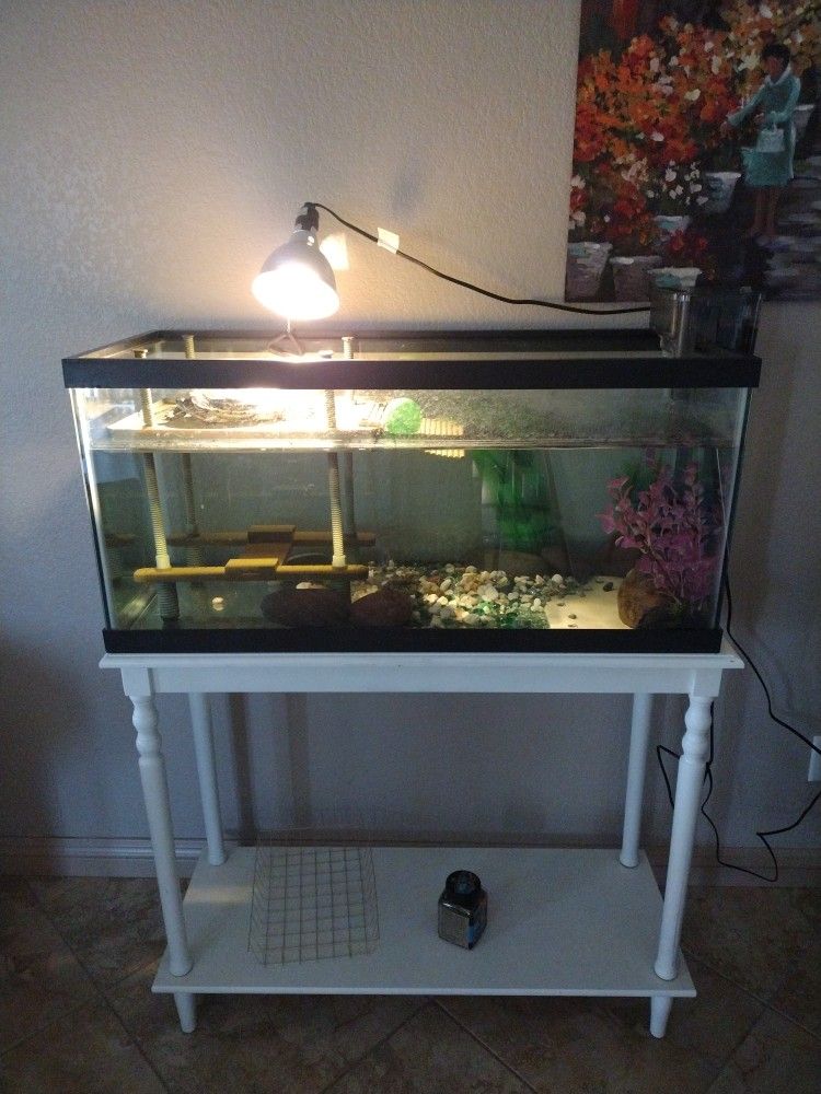 60 Gallon TURTLE TANK EVERYTHING INCLUDED!