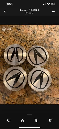 Acura Center Caps