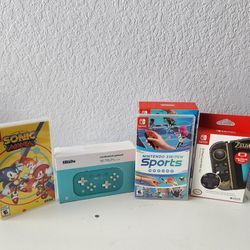 Nintendo Switch Games + Controllers