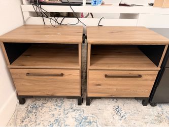 2 nightstands - $70