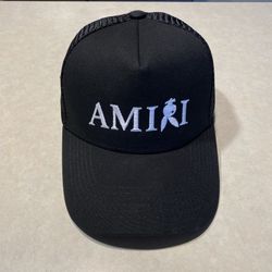 AMIRI Reverse Playboy Trucker Hat