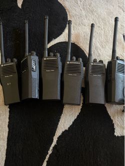 Motorola cp200 vhf radios