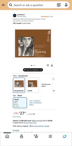 Strathmore Drawing Pad