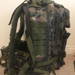 Hiking, camping, fishing, Military, school  Backpack NEW 