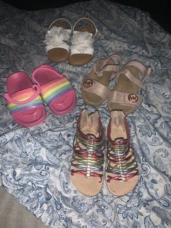 Toddler girls sandals in great condition