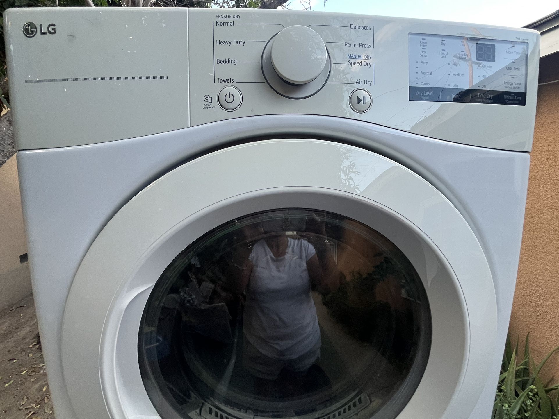 LG Dryer Model Number DLG3401W
