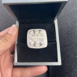 Moissanite Men Ring