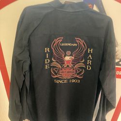 Harley Davison Long Sleeve Shirt