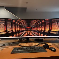Gaming/Business Samsung 49” Curved Computer Monitor 