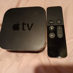 Apple TV Box And Remote 