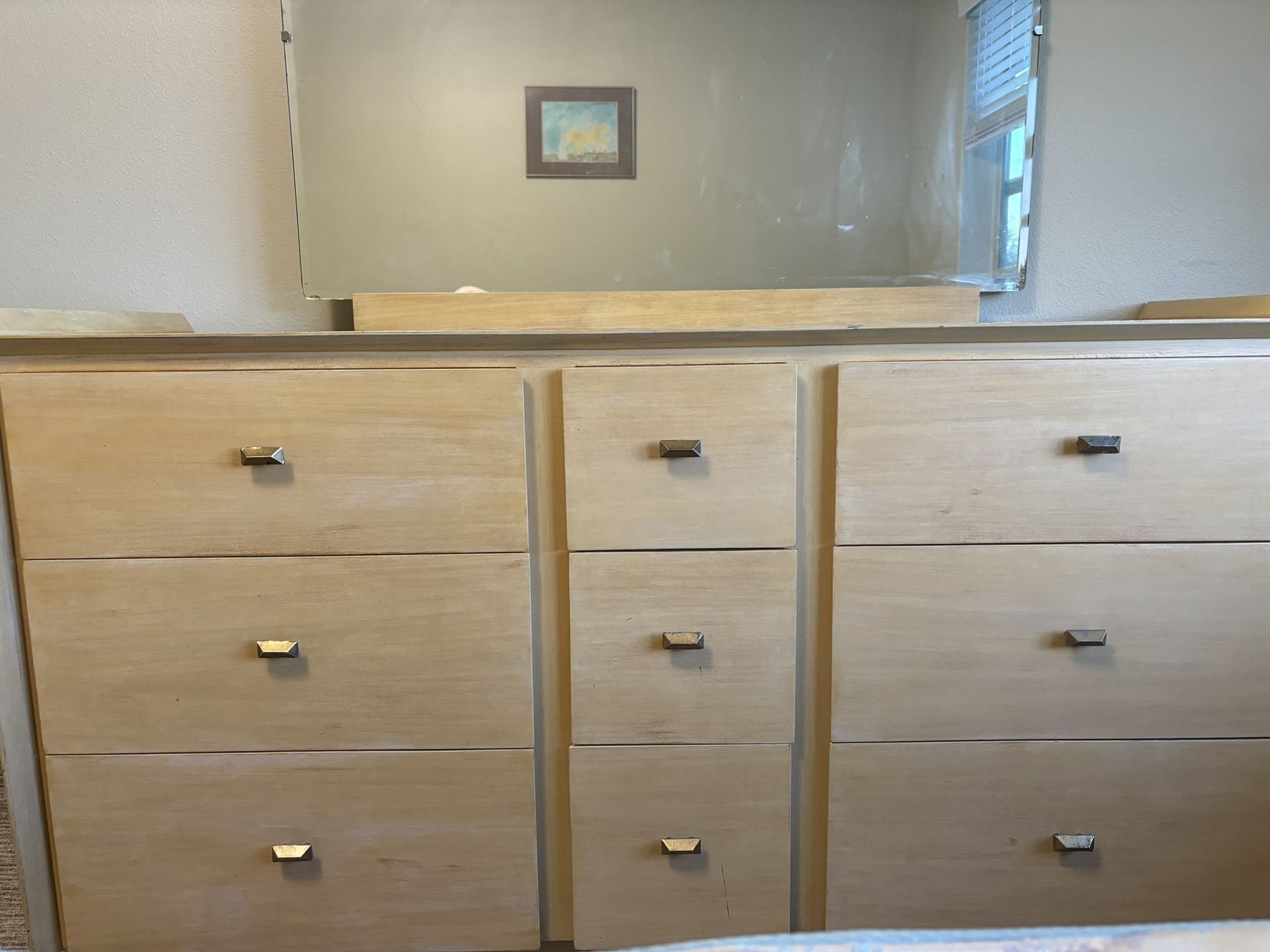 Mid Century Modern Vintage 6 Draw Dresser Circa 1951