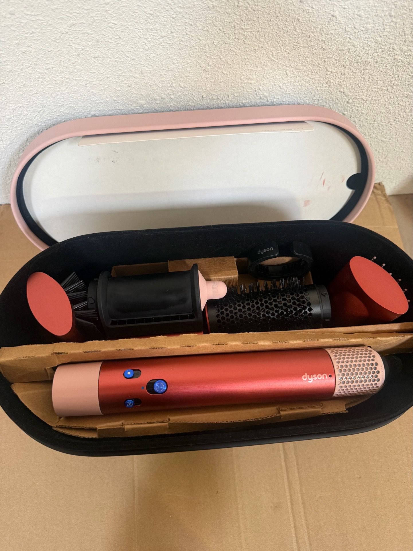 Dyson Special Edition Airwrap Complete Long Multi-Styler in Strawberry Bronze and Blush Pink