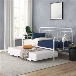 Twin Size daybed wktg Trundle adjustable