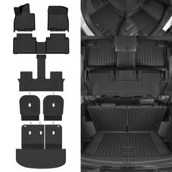 Naibeve Floor Mats for Kia Telluride Hybrid 2027 - 7 Seats - New