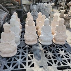 Concrete Buddha Statue / Cement Garden Backyard Buddhas