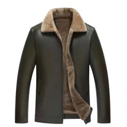 Men’s Faux Leather Jacket