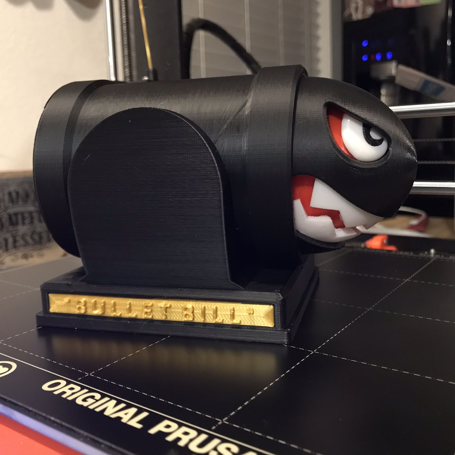 Nintendo Switch Bullet Bill Custom 3D Print