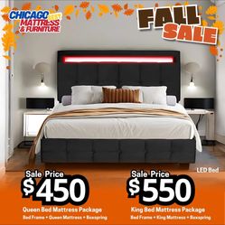 King Size Led Bed Frame 