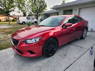 Mazda 6 2024 Red Sedan with Black Wheels