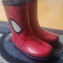 Spider Man Raining Boots