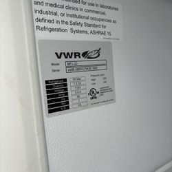 VWR FREEZER GEN PURP MANUAL -20C 20CF