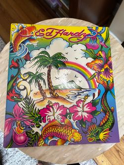 Vintage/Ed Hardy 3 Ring/1” Binder/New