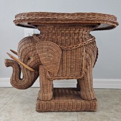 Good Fortune Elephant Side Table