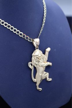 Lion pendent chain