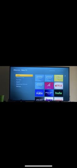 43’ Hisense• Roku Tv