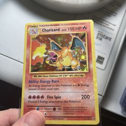 Charizard XY Evolutions Holo Bleed NM