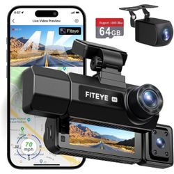 4 K 3 Chanel dash cam