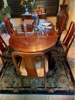 Vintage Chinese Rosewood dining table-CUSTOM