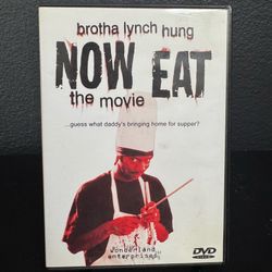 Brotha Lynch Hung – Now Eat The Movie DVD Rare Horrorcore Collectible OOP