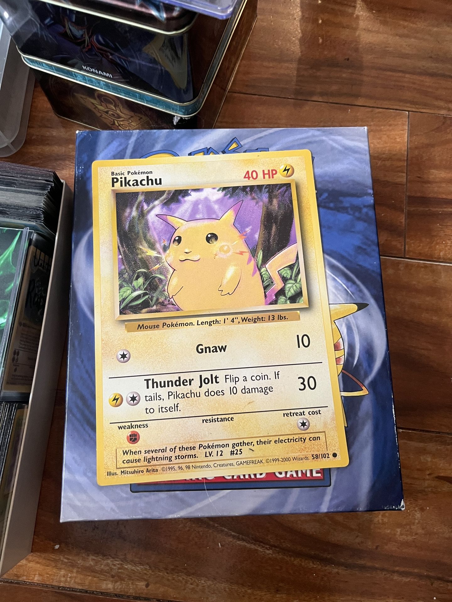 Jumbo Promo 1995 Pikachu Card #58/102