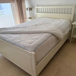 Ikea Bed Full with Mattress