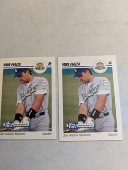 Mike Piazza pre rookie card. 2 ea. 92 skybox Minor league