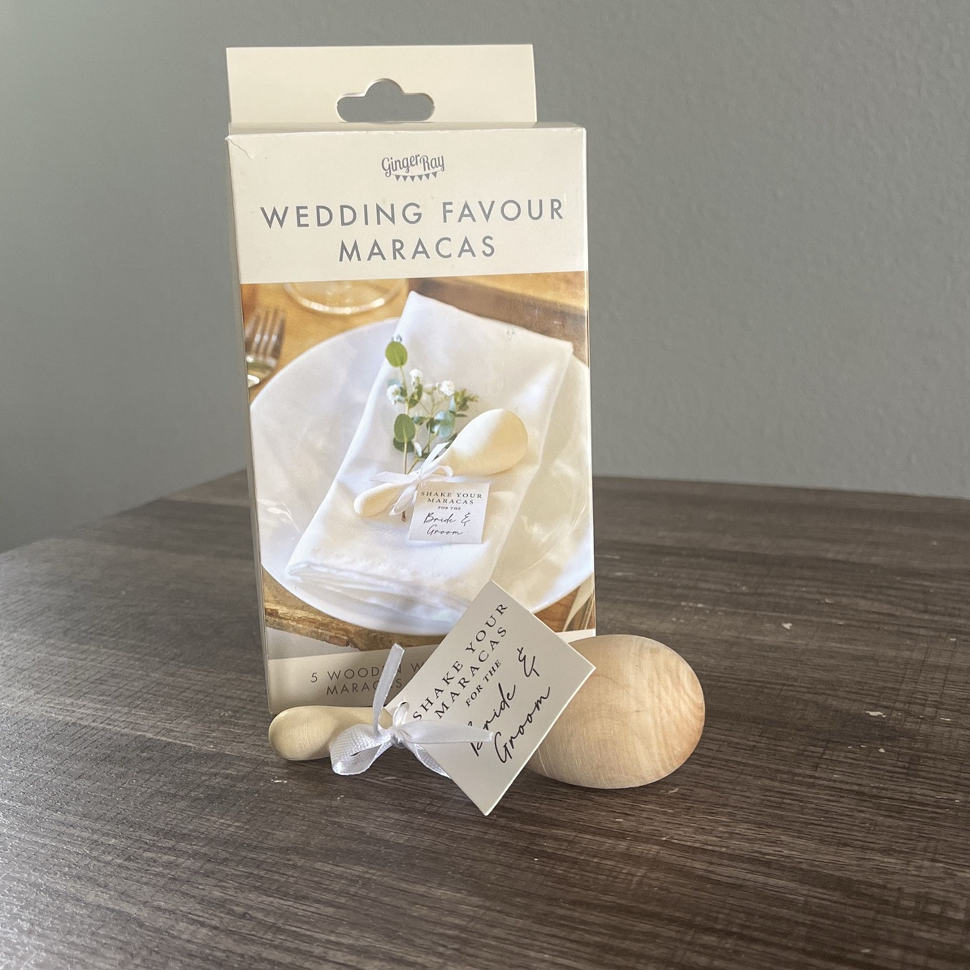 Mini Wooden Maracas