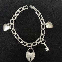 Vintage Sterling Silver Bracelet 