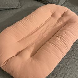 Blush Pink Snuggle Me Lounger