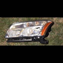 15-16 Chevrolet Trax OEM style chrome and clear with amber headlight headlamp driver side left 