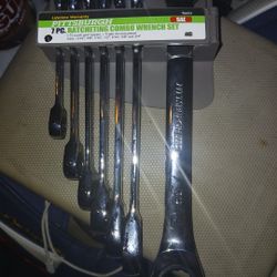 Ratcheting Combo Wrench Set