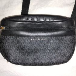 MK Black Waist Bag