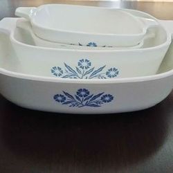 Corningware Set Cornflower Blue