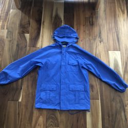 Rain Jacket Size L 10-12 youth Excellent  Condition 