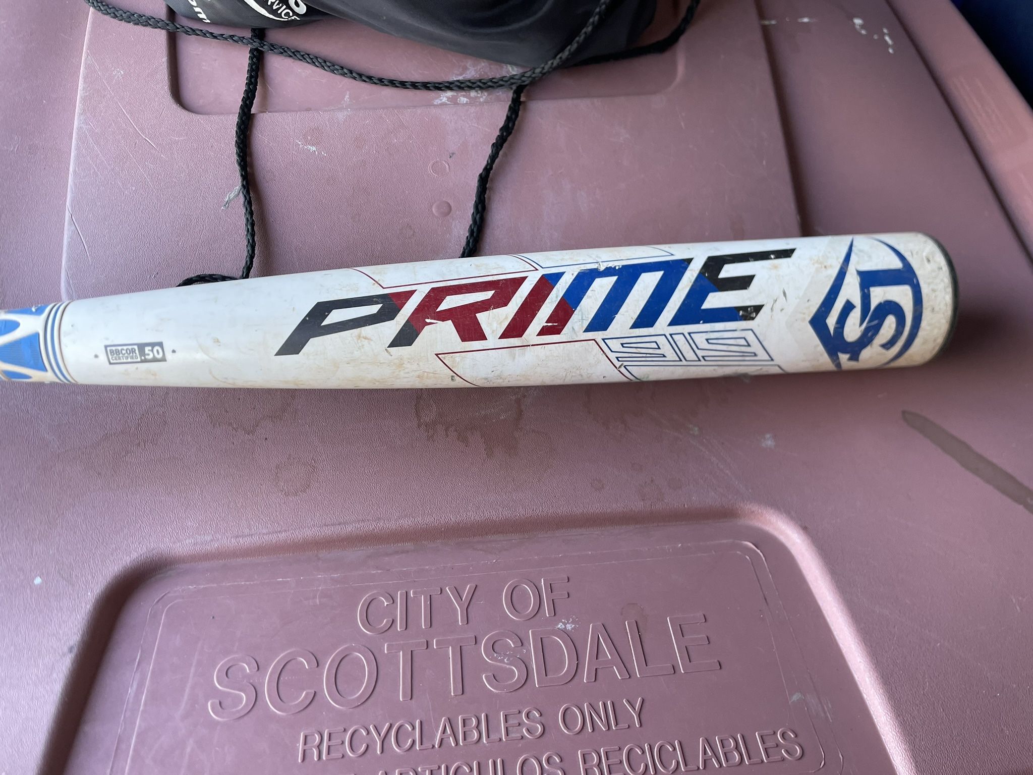 Louisville Slugger Prime 919 Baseball Bat 33” 30 oz Drop -3 2 5/8 Barrel BBCOR High School Club Composite 3 Piece