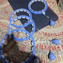 4 Weighted Workout Hoop for Adult Weight Loss