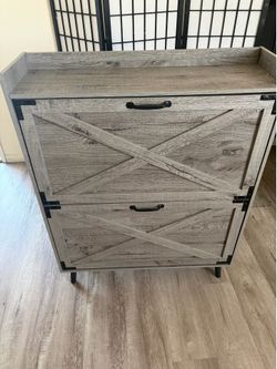 Hidden shoe storage